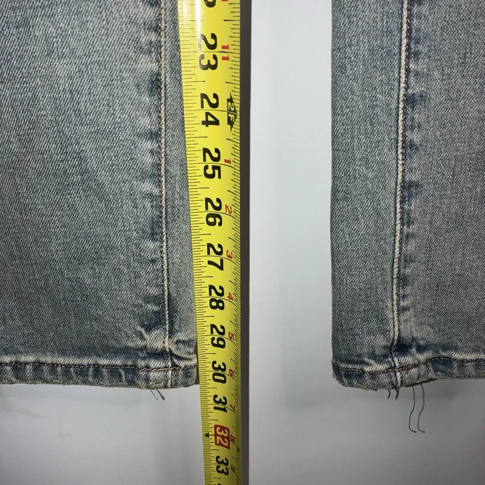 Outerknown Jeans Men's Size 33 x 30 SEA Jean OK Med Lt‎ Wash Blue Faded Shade F